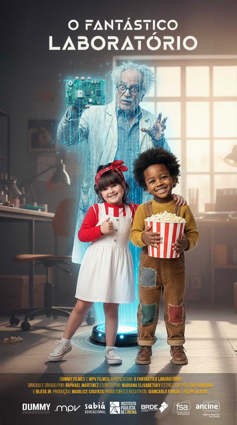 Poster O Fantástico Laboratório 2